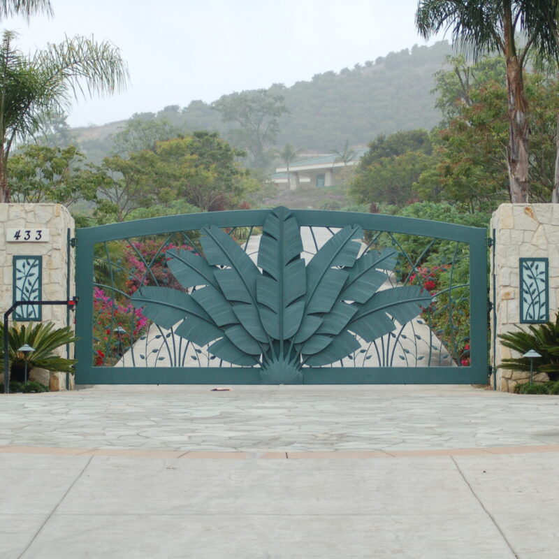 custom-palm-leaf-metal-gate-camarillo custom-palm-leaf-metal-gate-camarillo